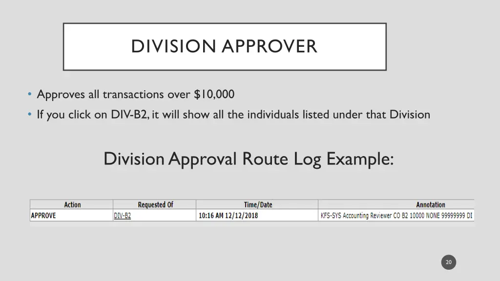 division approver 1