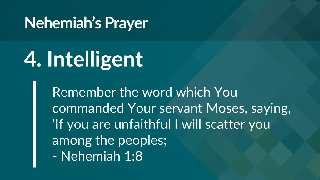 nehemiah s prayer 3