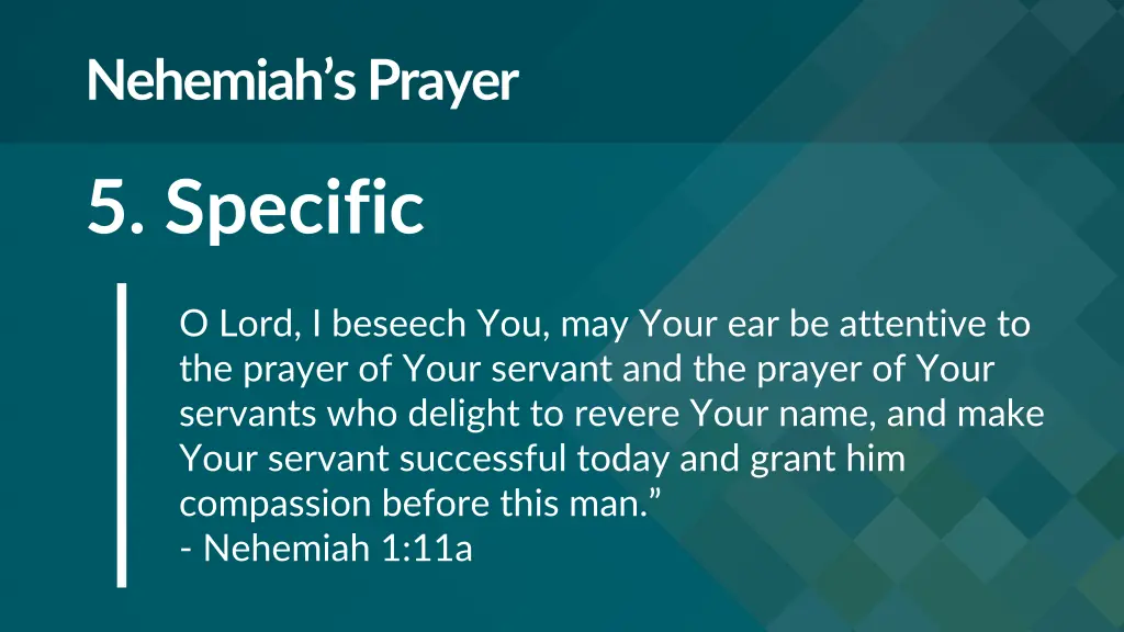 nehemiah s prayer 4