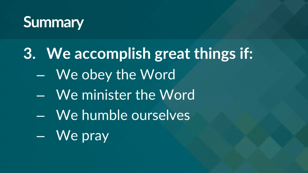 summary 2