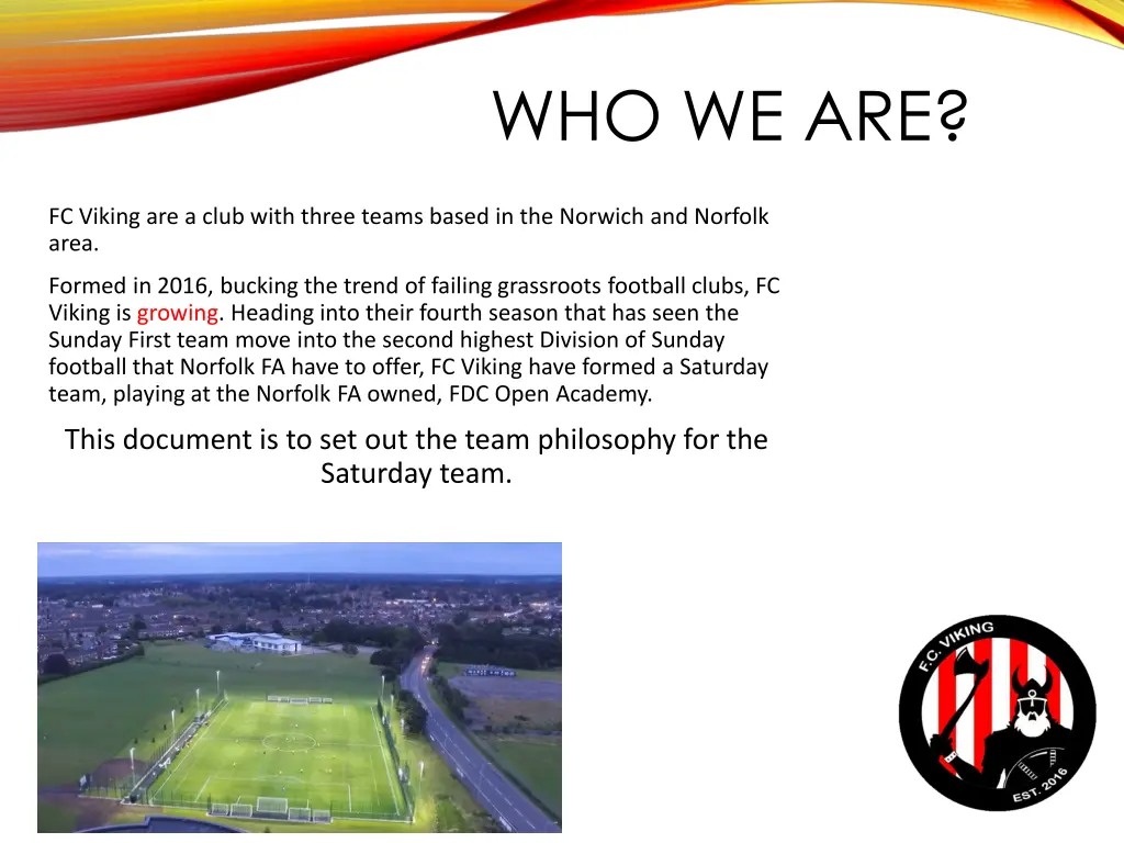 who we are