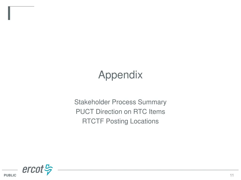 appendix