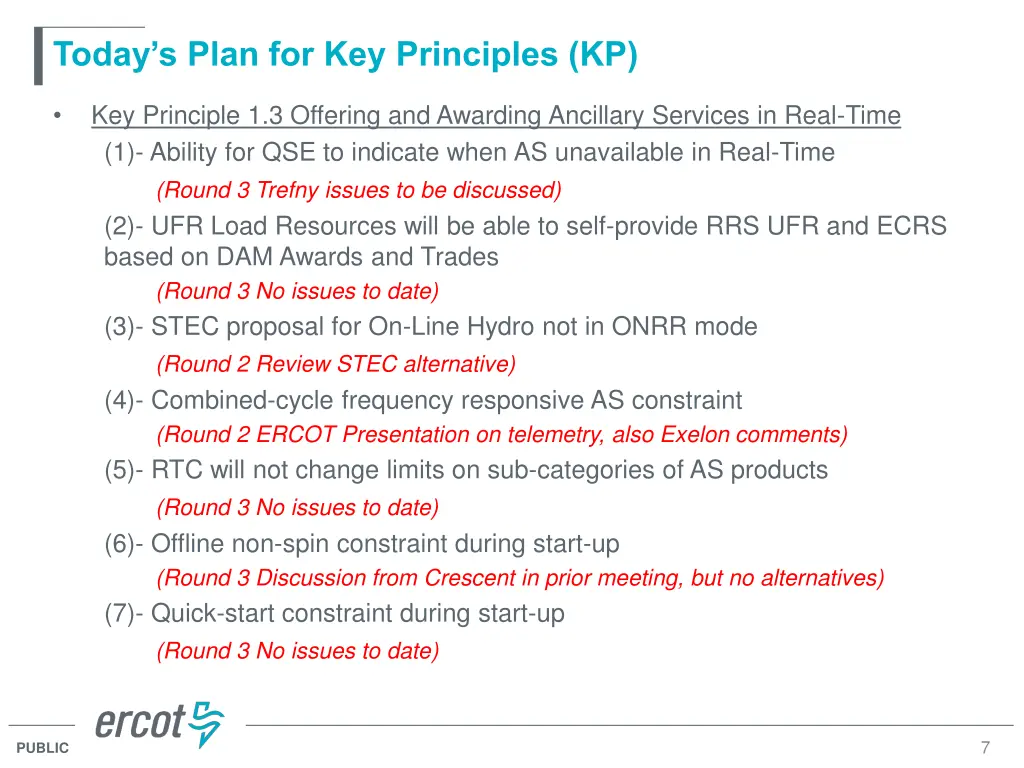 today s plan for key principles kp 1