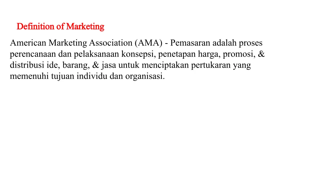 definition of marketing definition of marketing 2