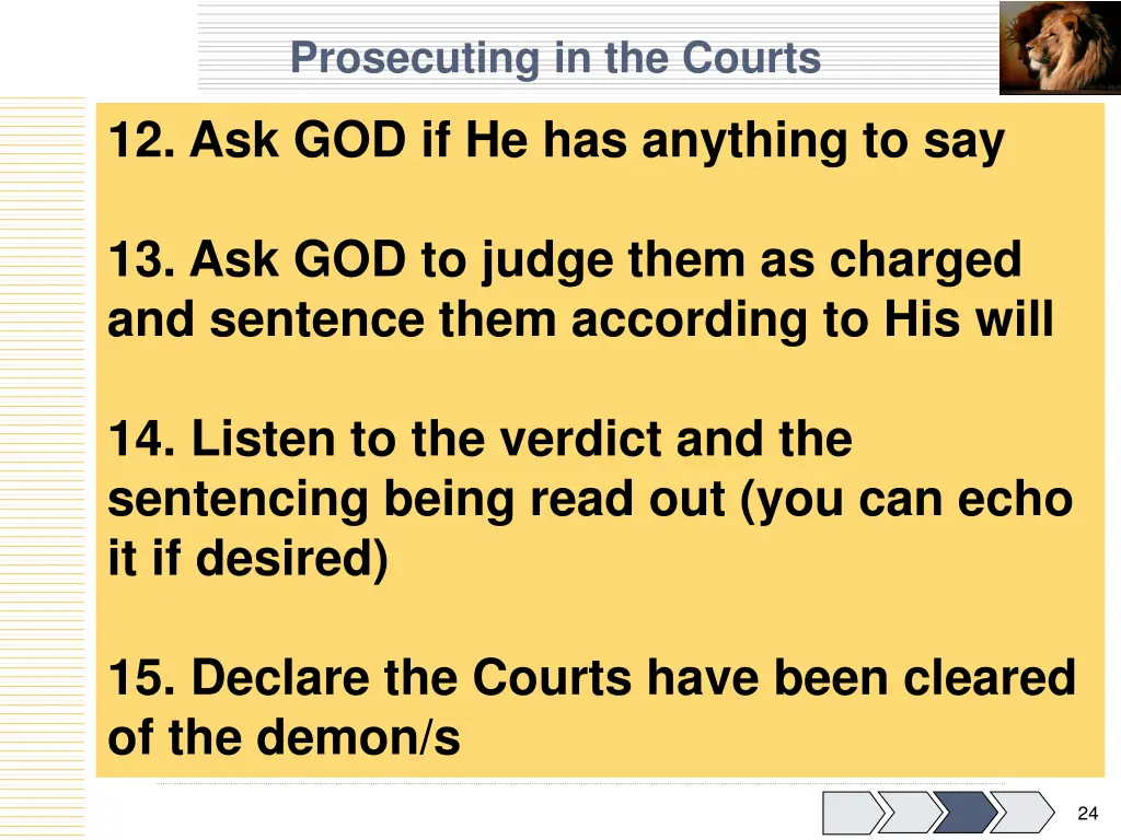 prosecuting in the courts 3
