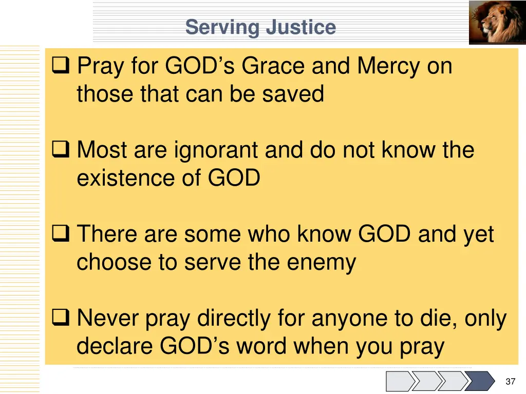 serving justice 2