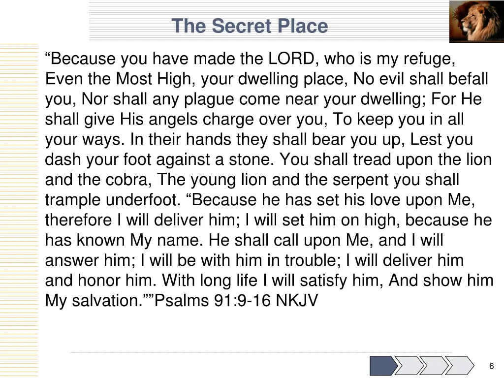 the secret place 1