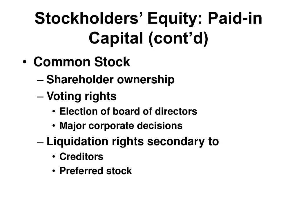 stockholders equity paid in capital cont d 1