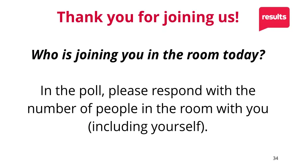 thank you for joining us