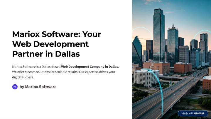 mariox software your web development partner