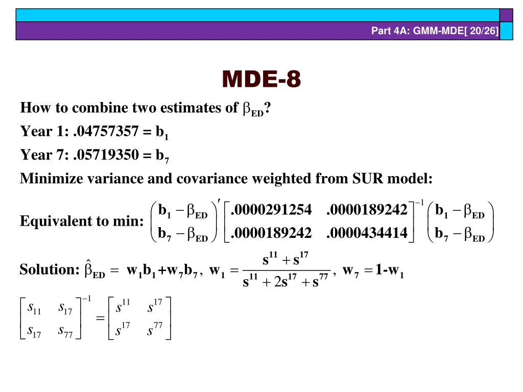 part 4a gmm mde 20 26