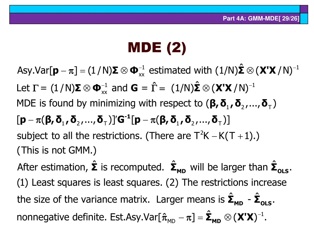 part 4a gmm mde 29 26