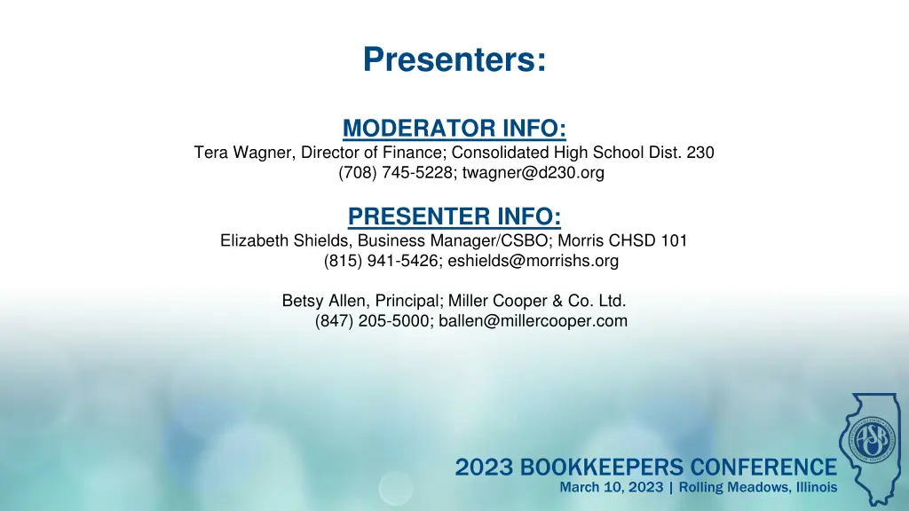 presenters
