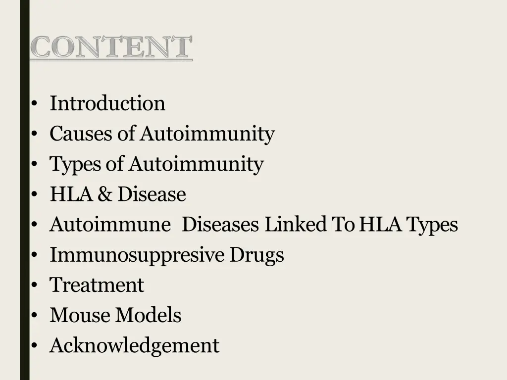 introduction causes of autoimmunity types