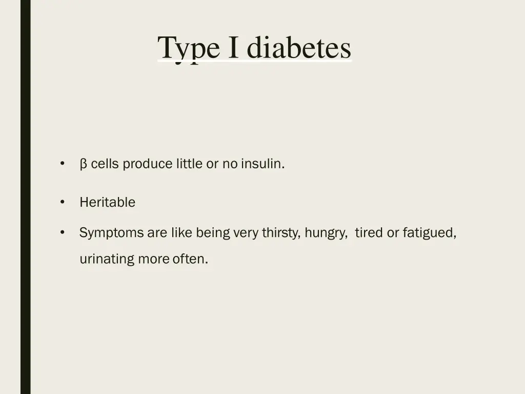 type i diabetes