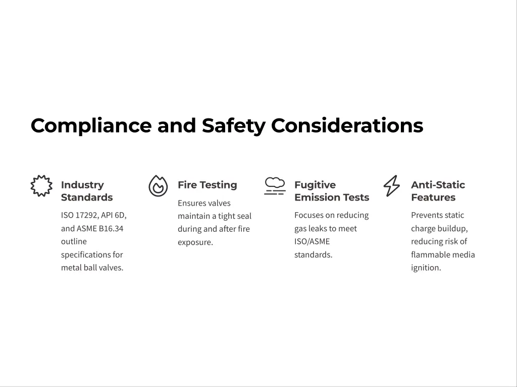 compliance and safety considerations