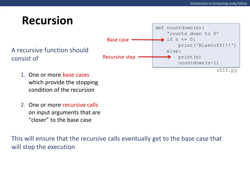 introduction to computing using python 3