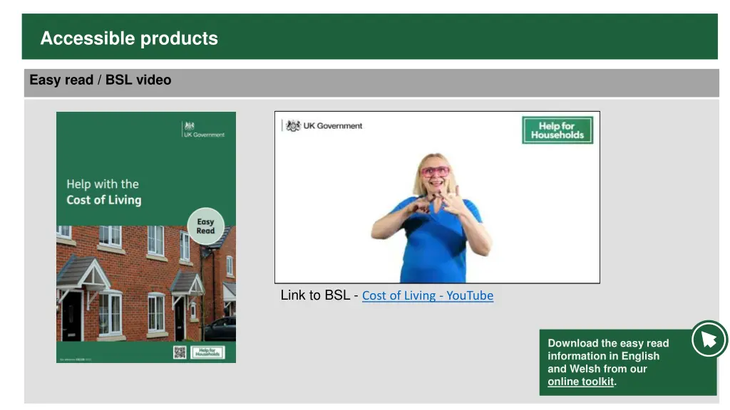 accessible products