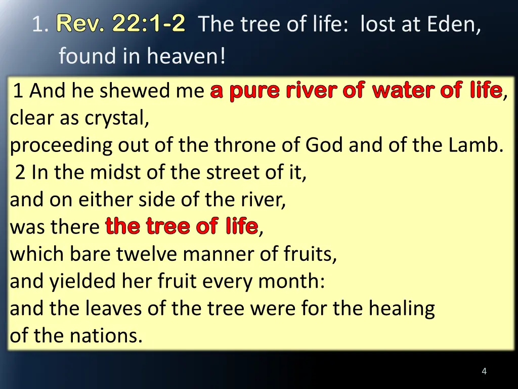 1 rev 22 1 rev 22 1 2 found in heaven