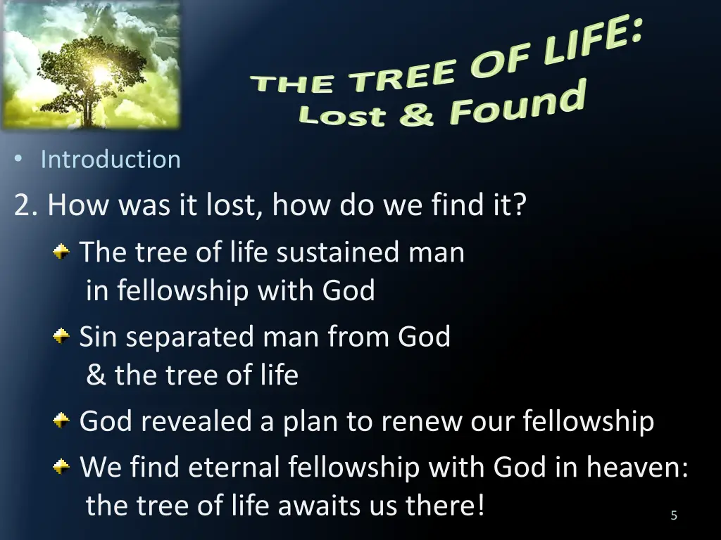 introduction 2 how was it lost how do we find