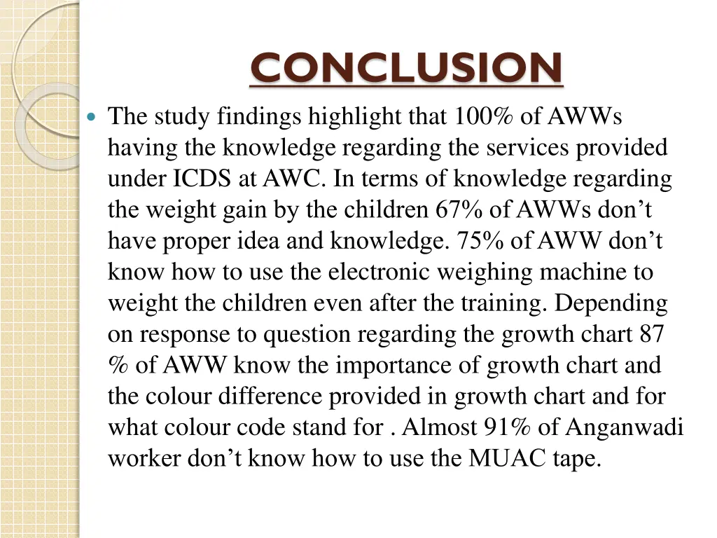 conclusion