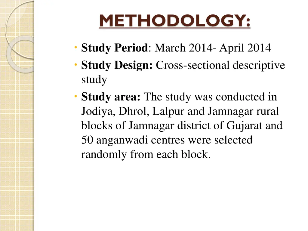 methodology