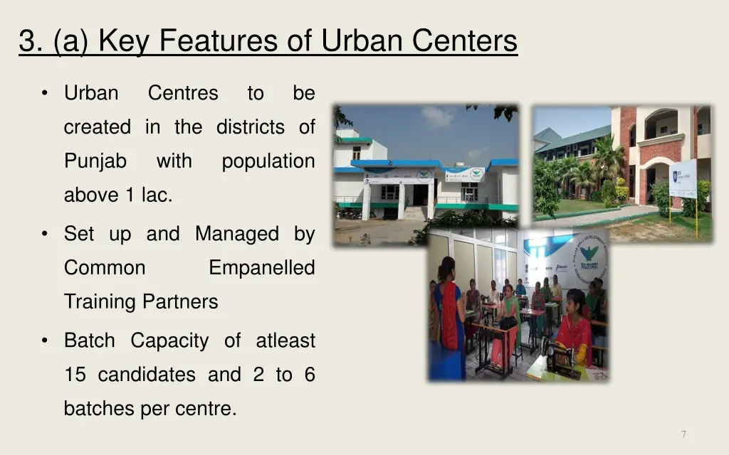 3 a key features of urban centers