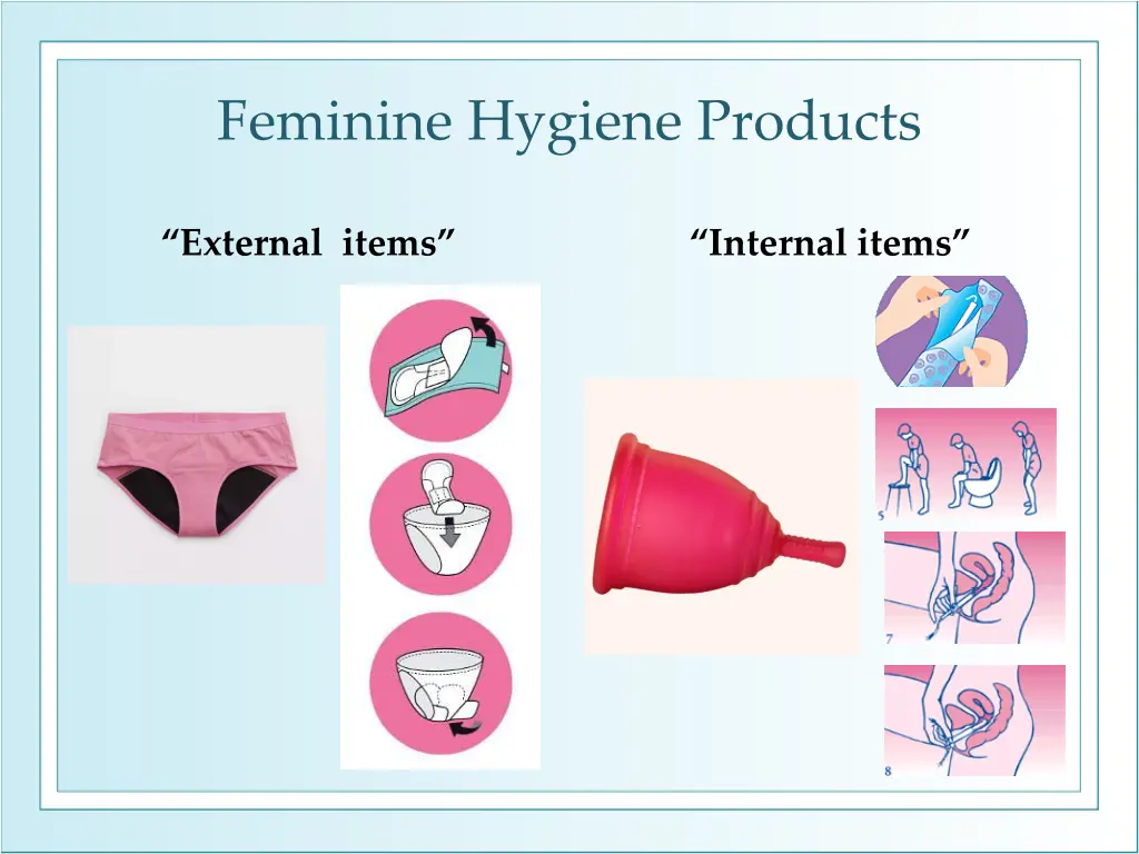 feminine hygiene products