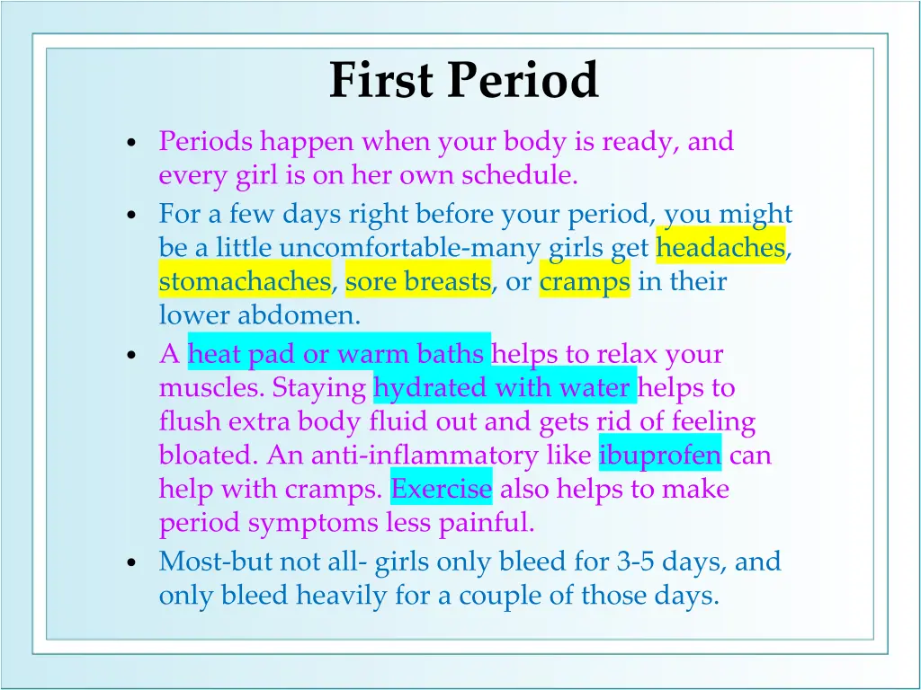 first period