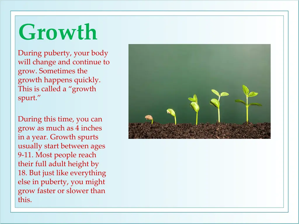 growth
