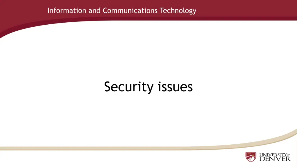 information and communications technology 18
