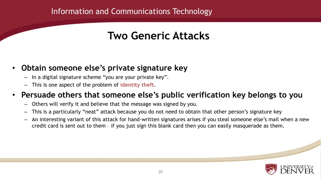 information and communications technology 19