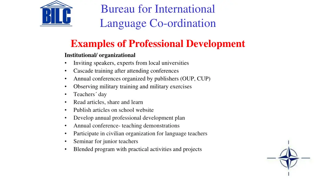 bureau for international language co ordination 3
