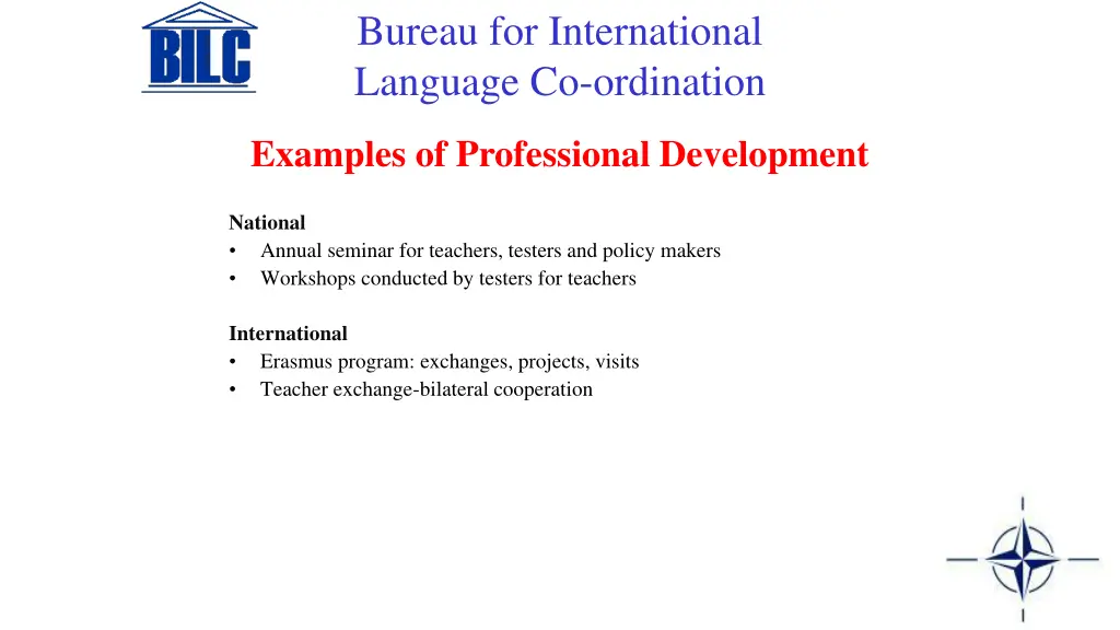 bureau for international language co ordination 4