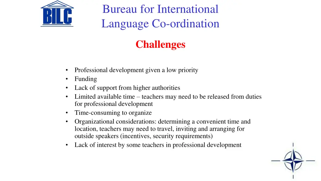 bureau for international language co ordination 5