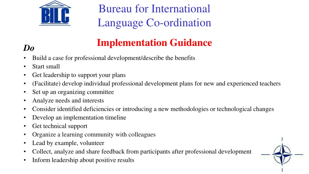 bureau for international language co ordination 6