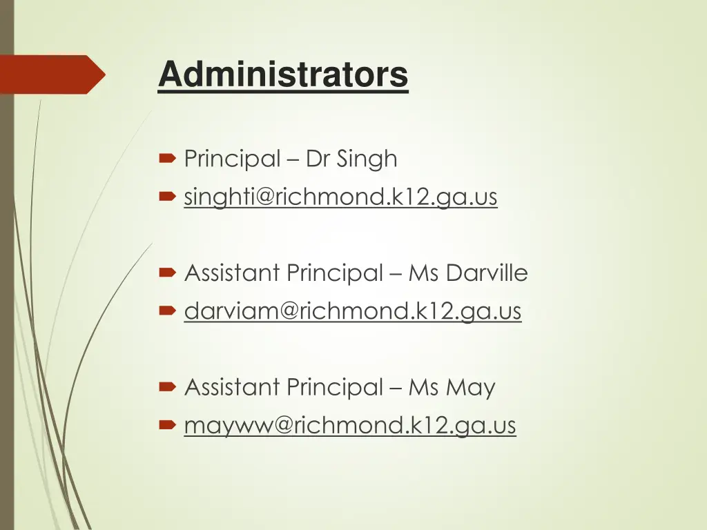 administrators