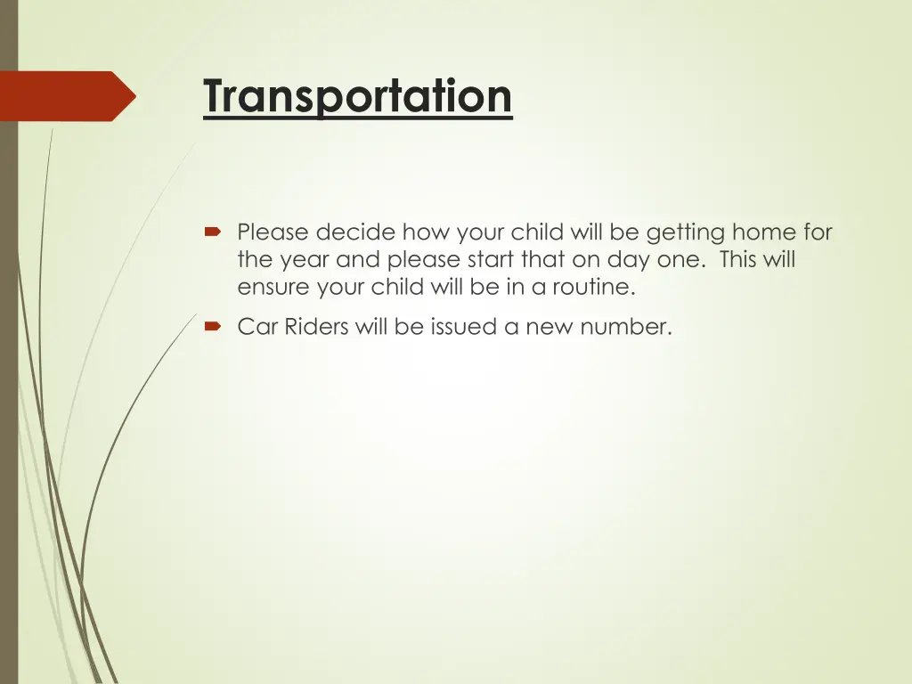 transportation