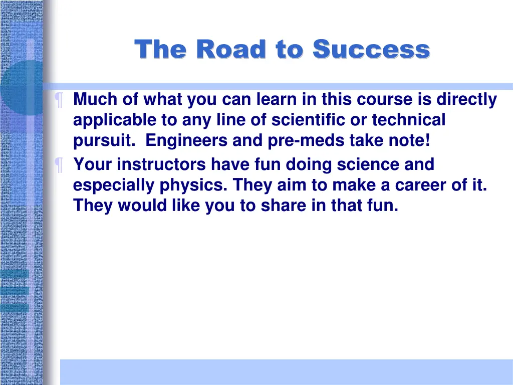 the road to success 3