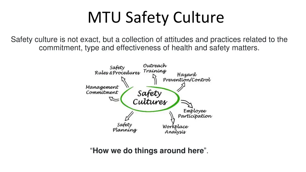 mtu safety culture