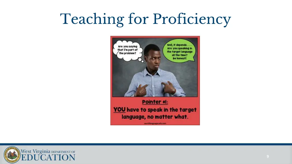 teaching for proficiency