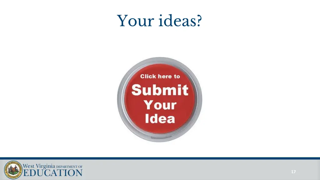 your ideas