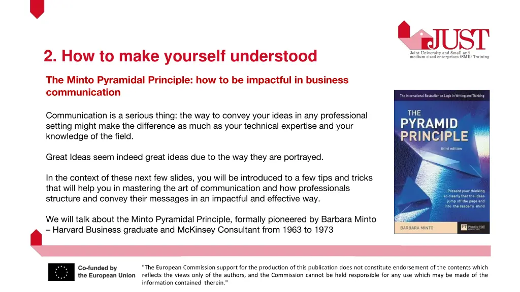 2 how to make yourself understood