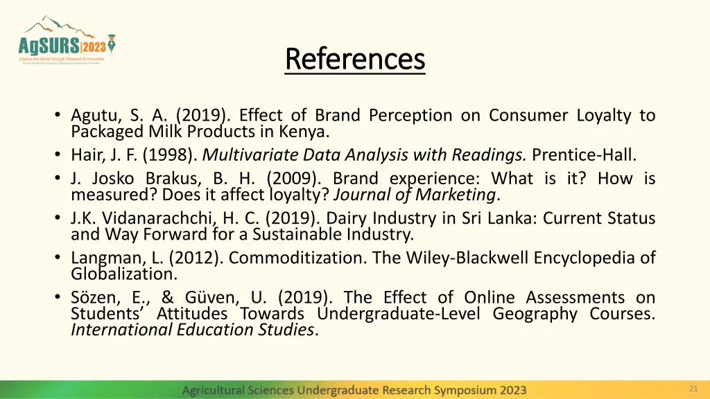 references references