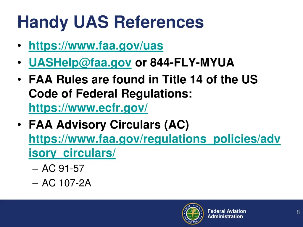 handy uas references