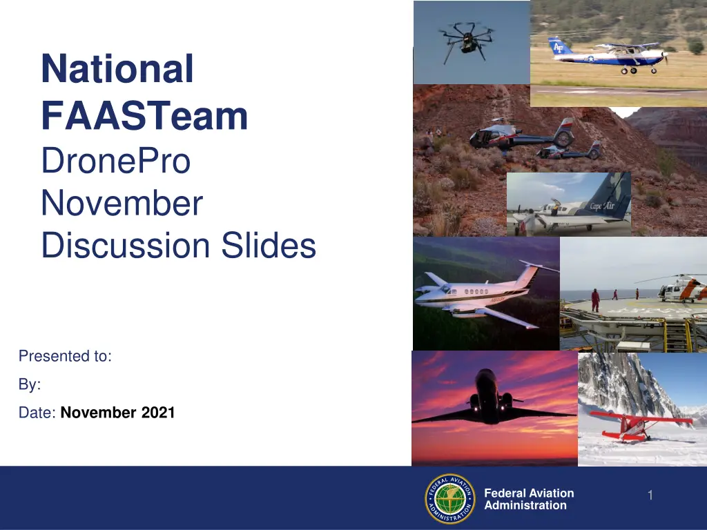 national faasteam dronepro november discussion