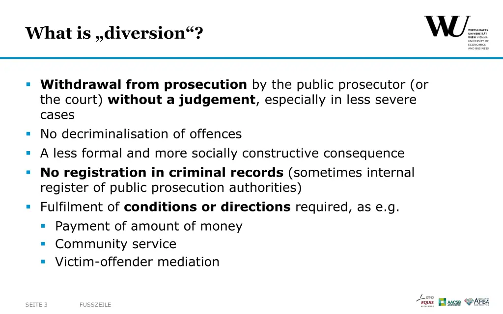 what is diversion
