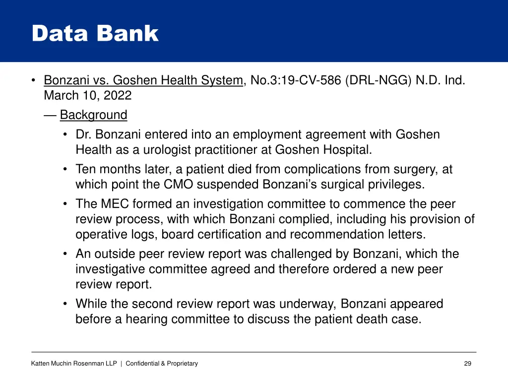 data bank 1