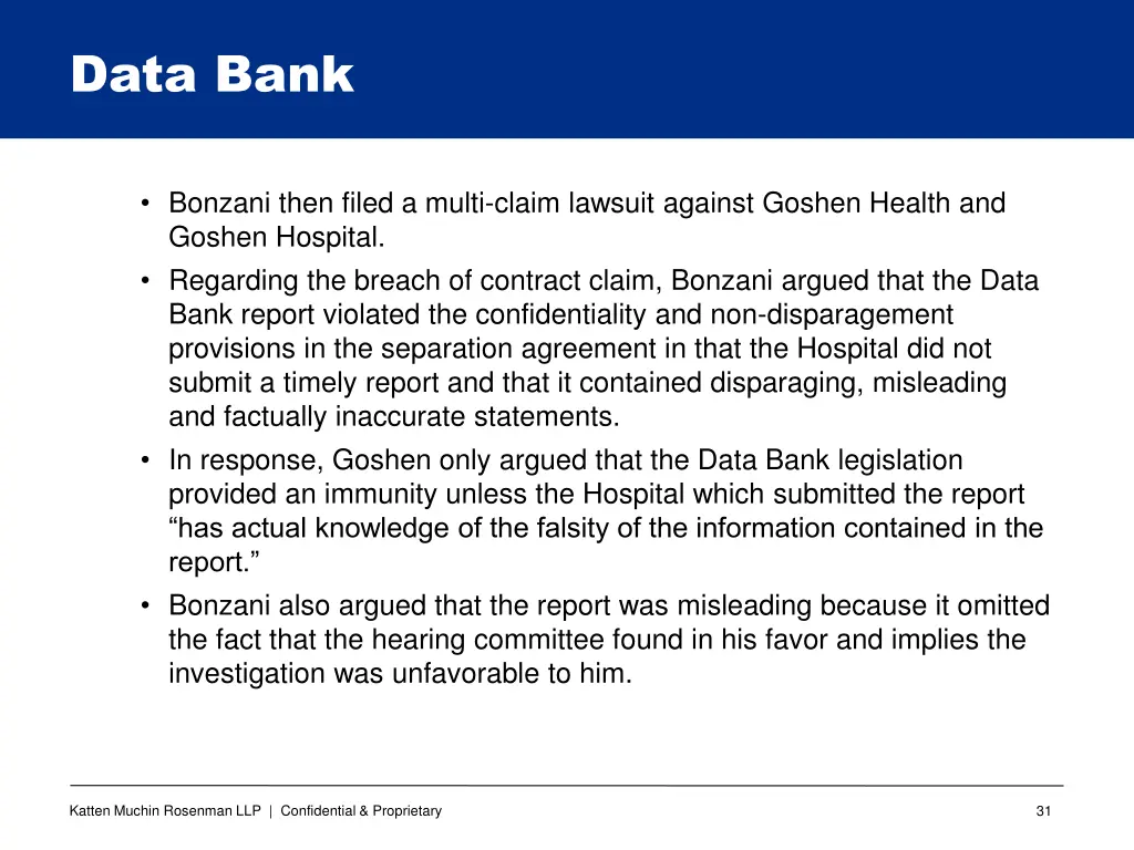 data bank 3