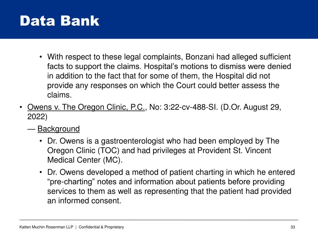 data bank 5